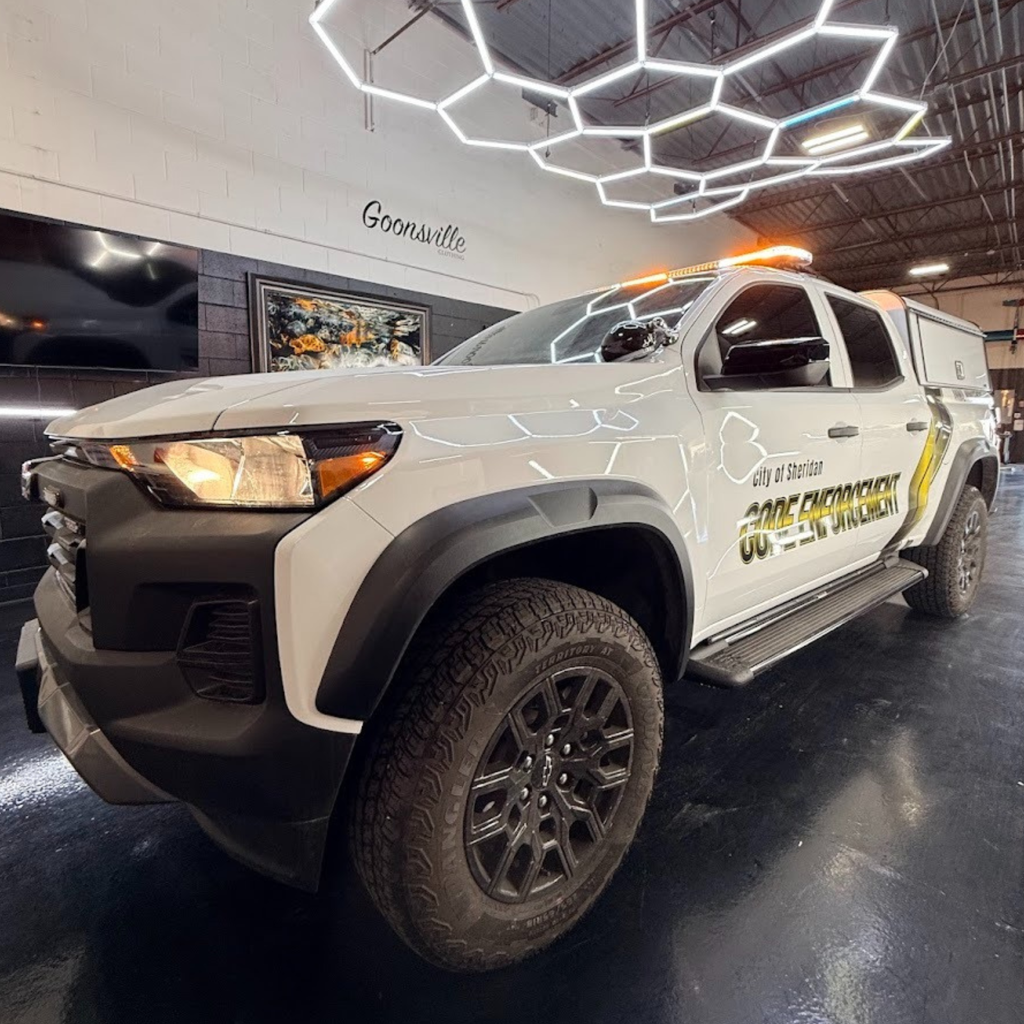 City of Sheridan Code Enforcement truck built by 4D
